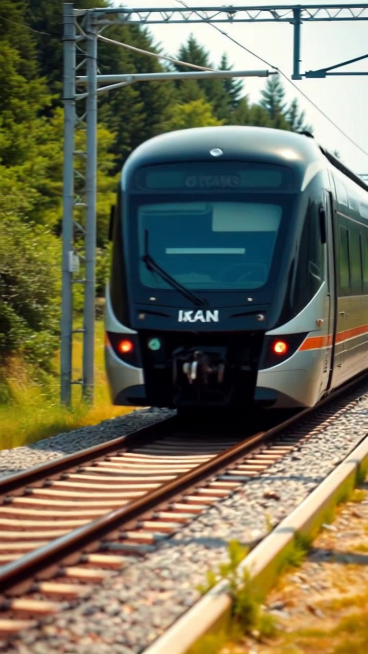 Perjalanan Epik Kereta Api di Pegunungan