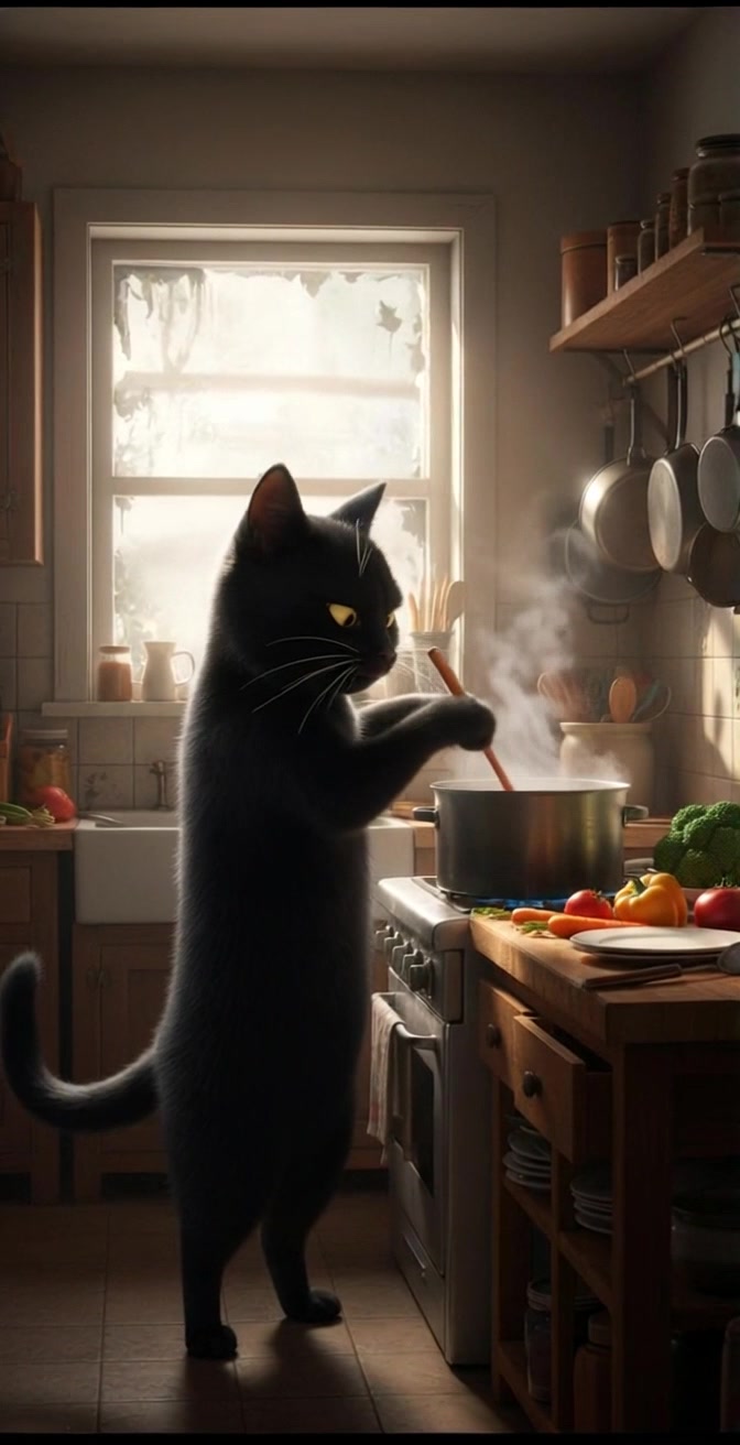 A Catastrophic Dinner: The Tubby Cat's Mistake