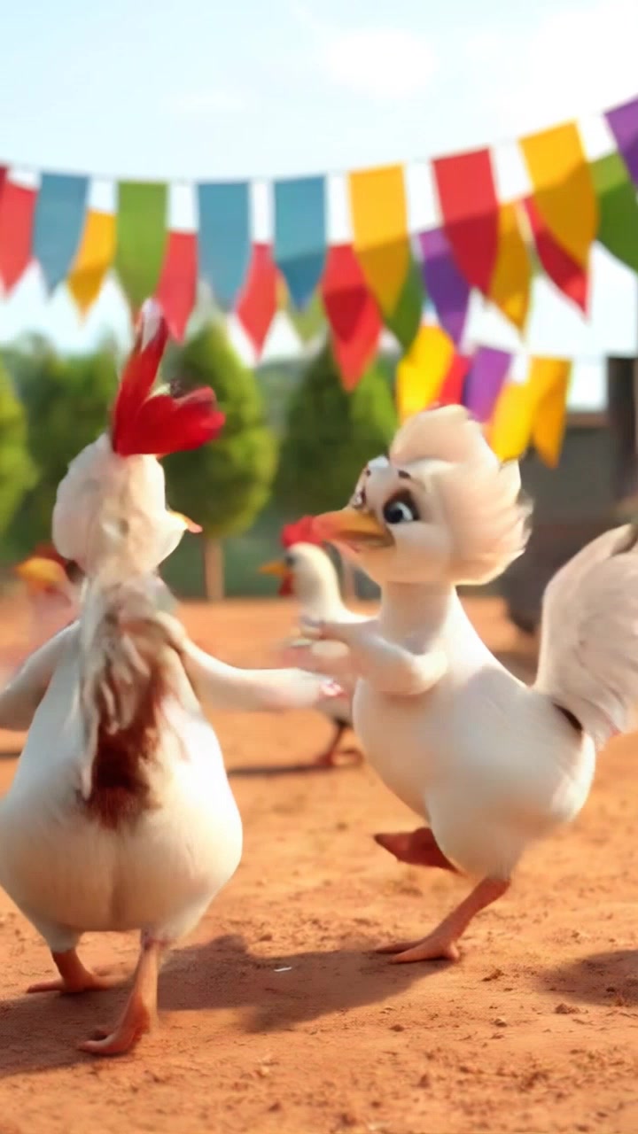 मुर्गियाँ: डांस के नए सितारे!