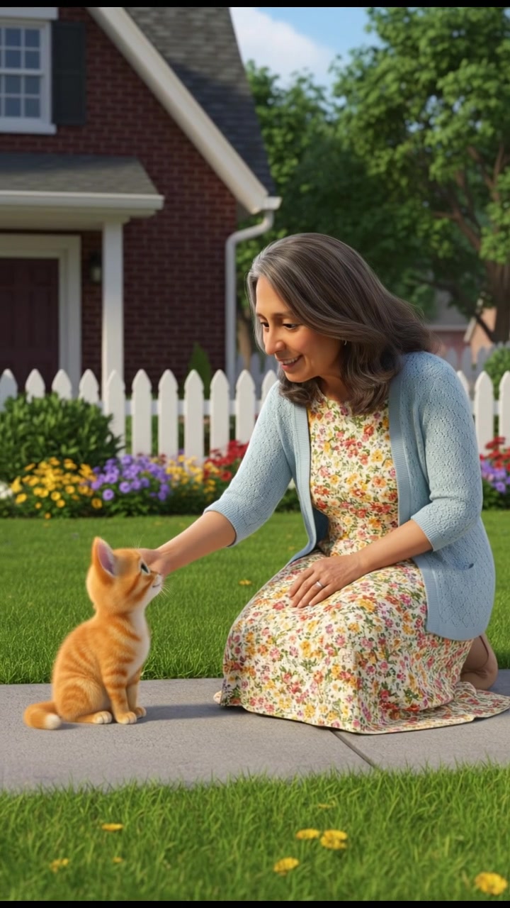 The Old Lady and the Stray Cat