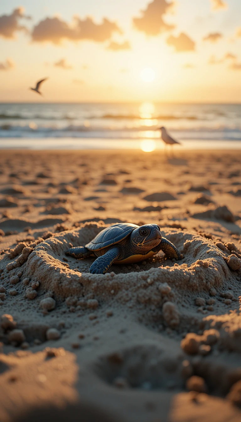 Baby Turtle Ki Sangharsh Kahani