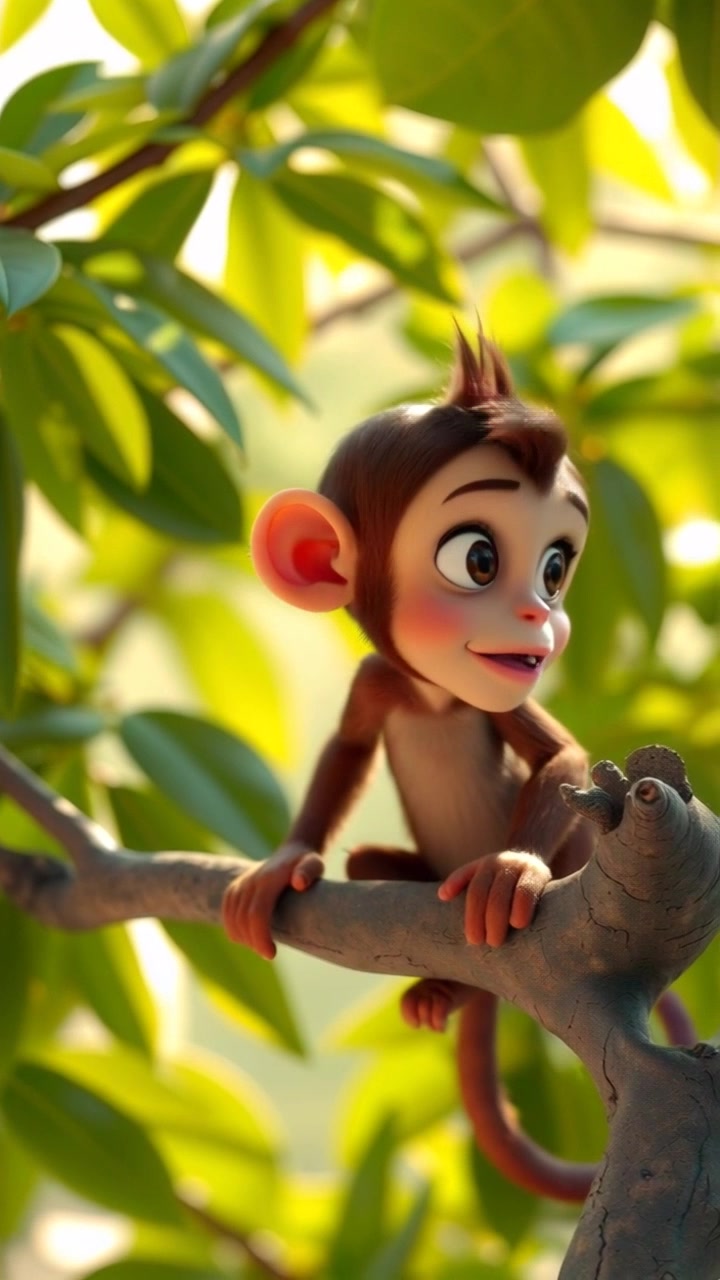The Brave Little Monkey Who Learned to Fall and Get Up