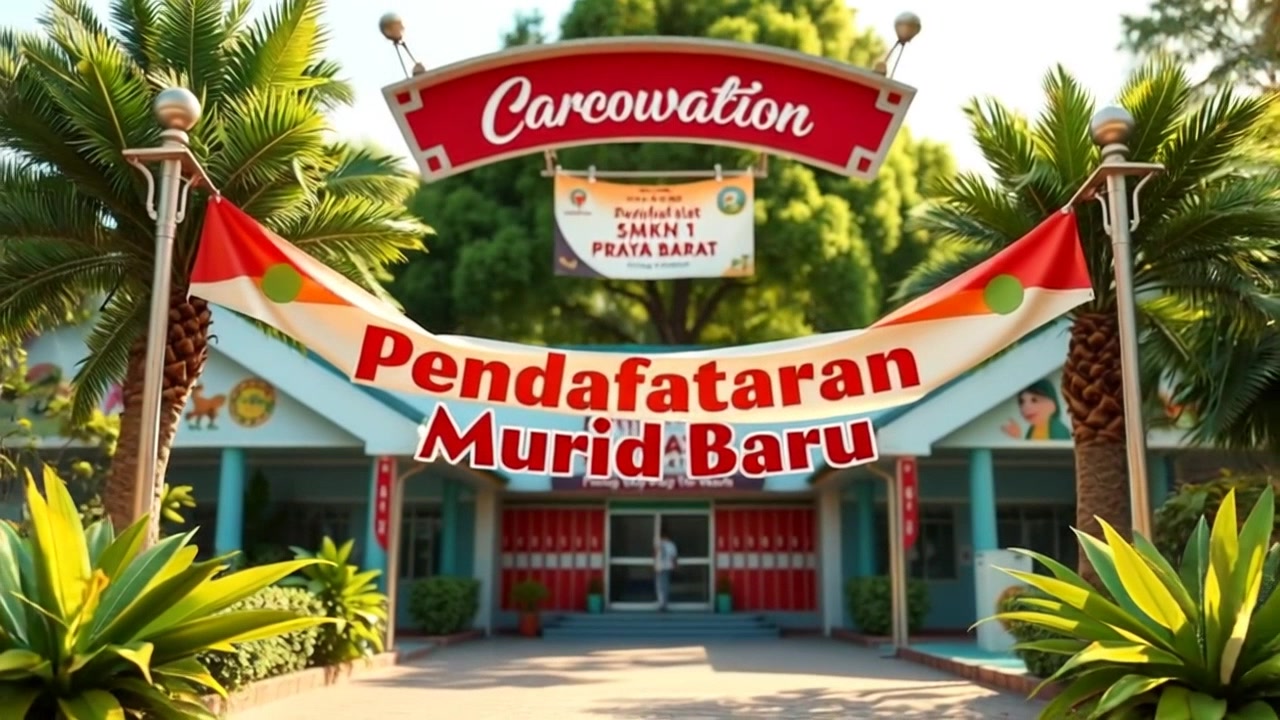 Pendaftaran Murid Baru di SMKN 1 Praya Barat!