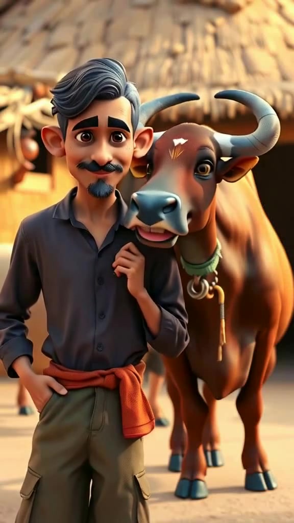 सच्ची दोस्ती: किसान और बैल की कहानी