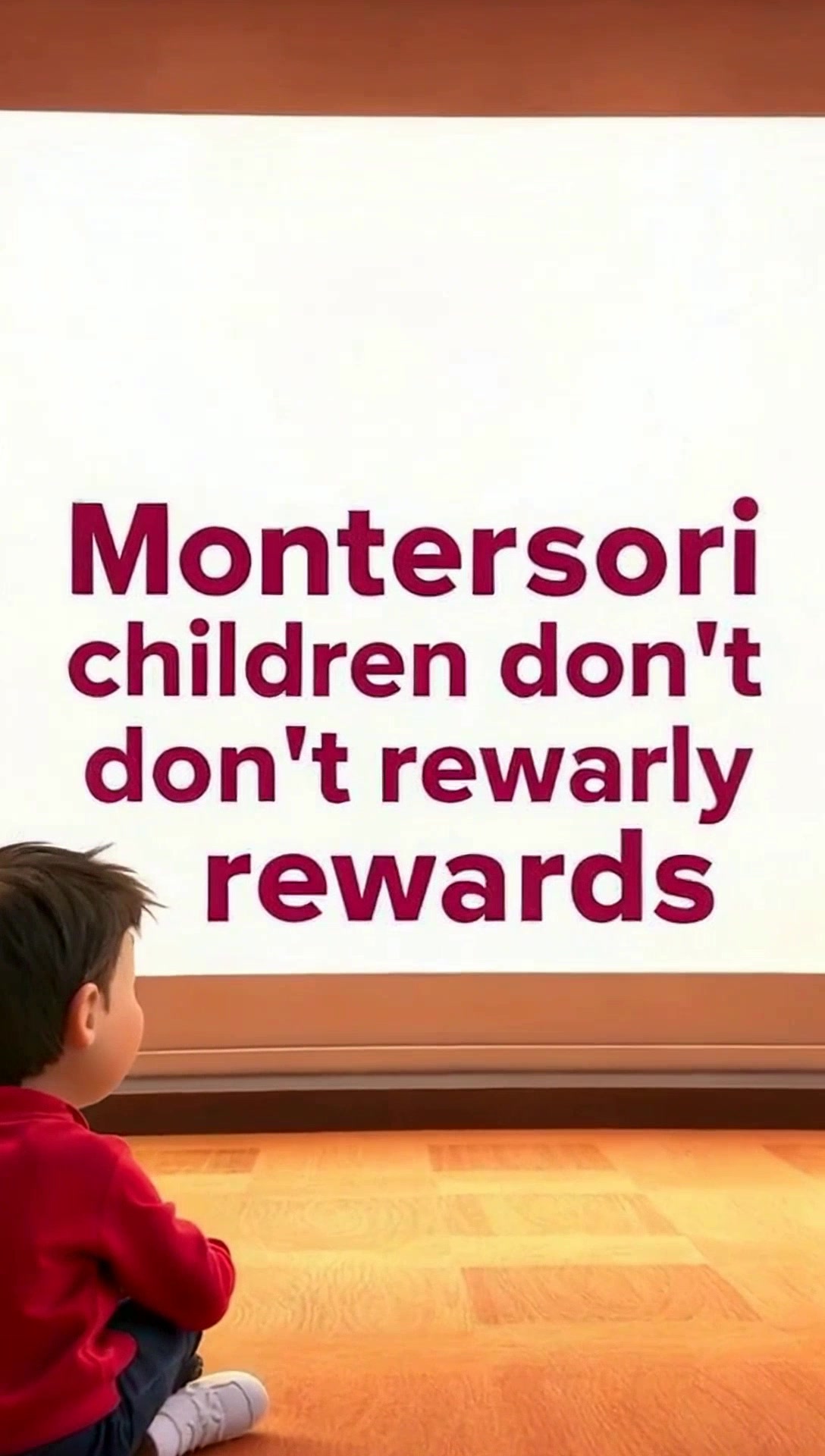 The Inner Motivation of Montessori Children