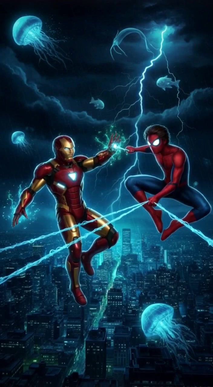 Iron Man vs. Spider-Man: Unmasking the Dark Web