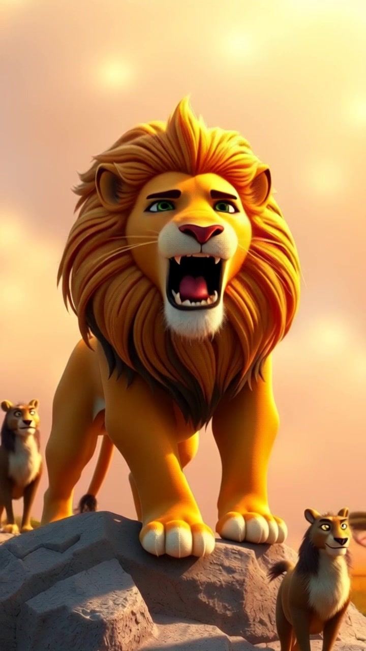The Lion and the Rabbit: A Tale of Friendship