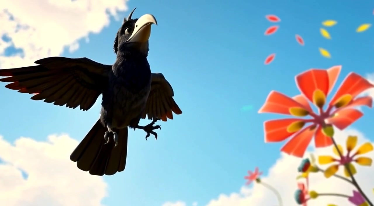 The Clever Crow and the Pot of Water