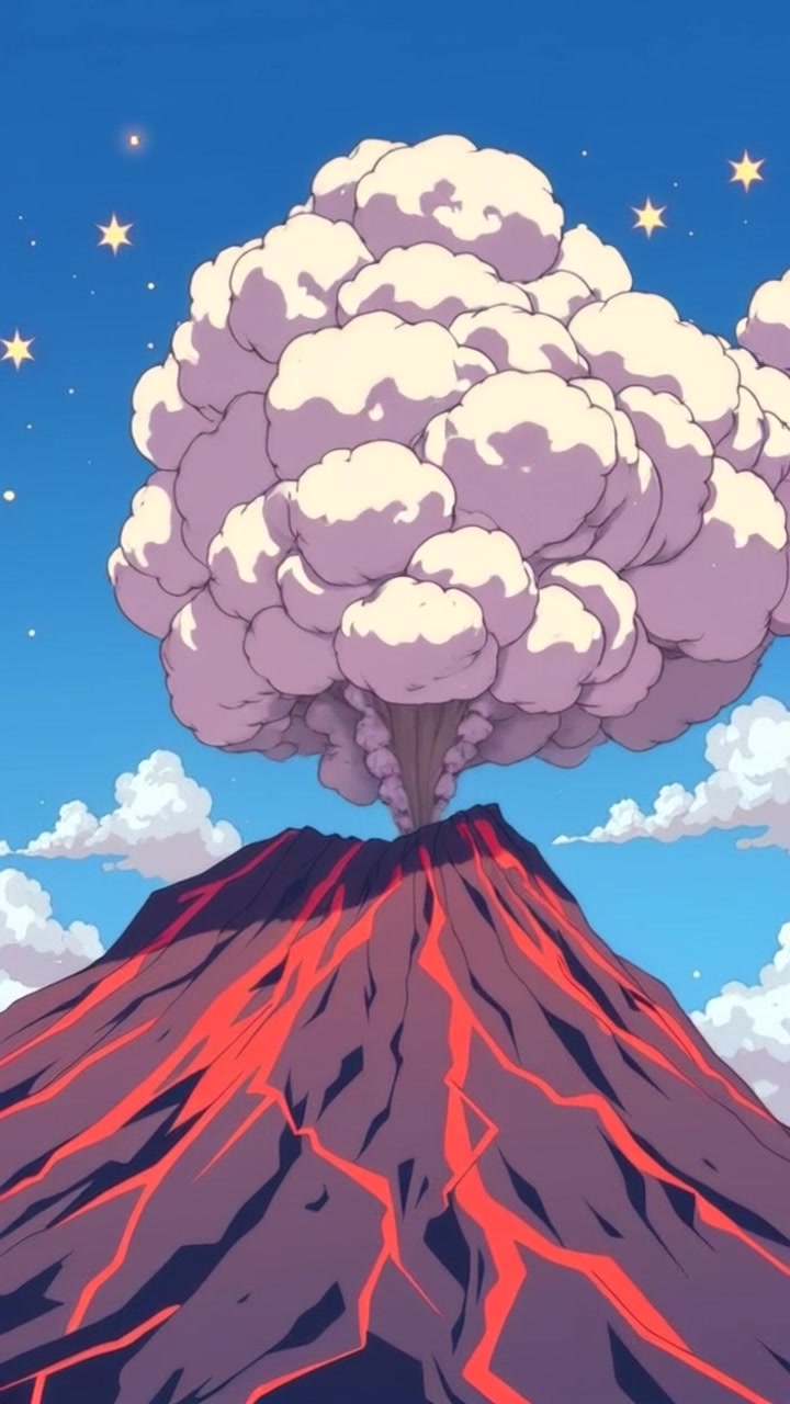 Kekuatan dan Kehidupan di Sekitar Gunung Berapi