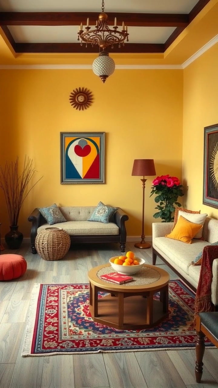 Elegant Living Room Interior