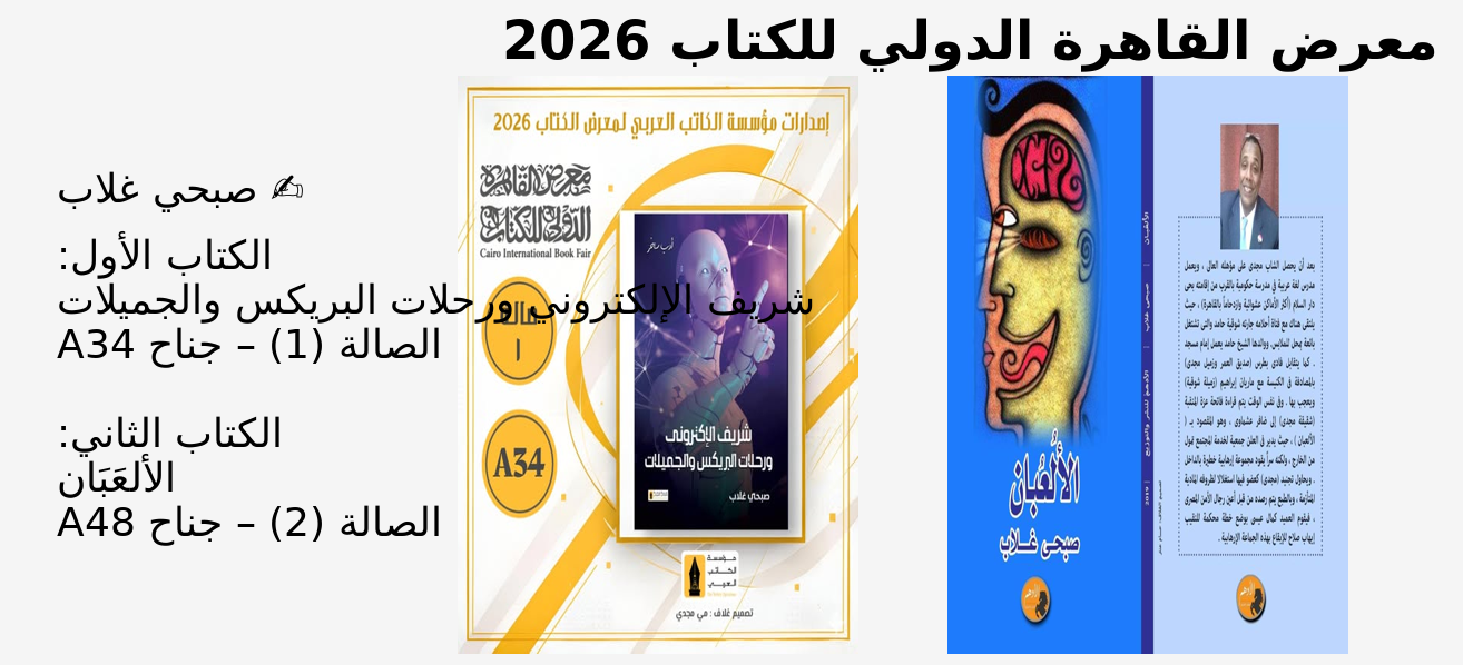 رحلة في عالم الكتب: شريف الإلكتروني والألعَبان