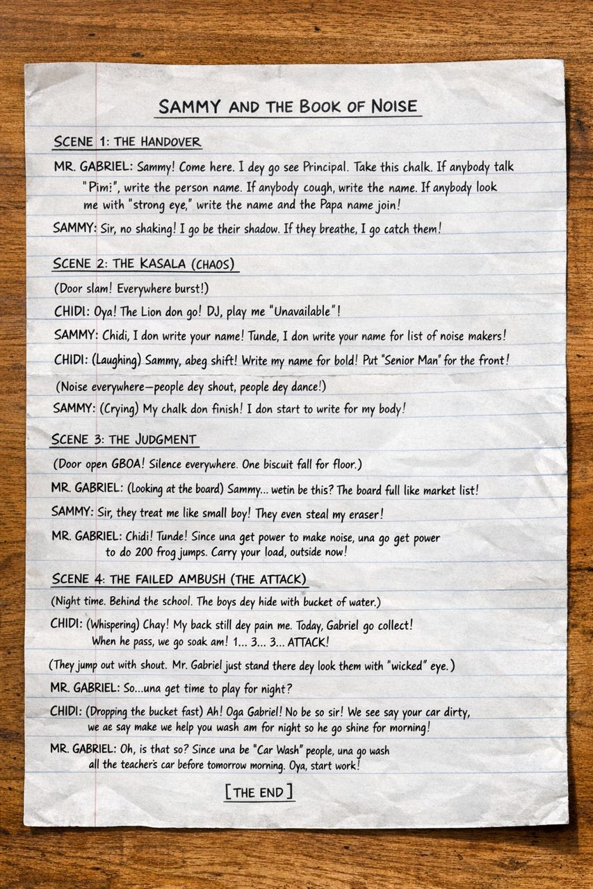 The Mischief Makers of Classroom