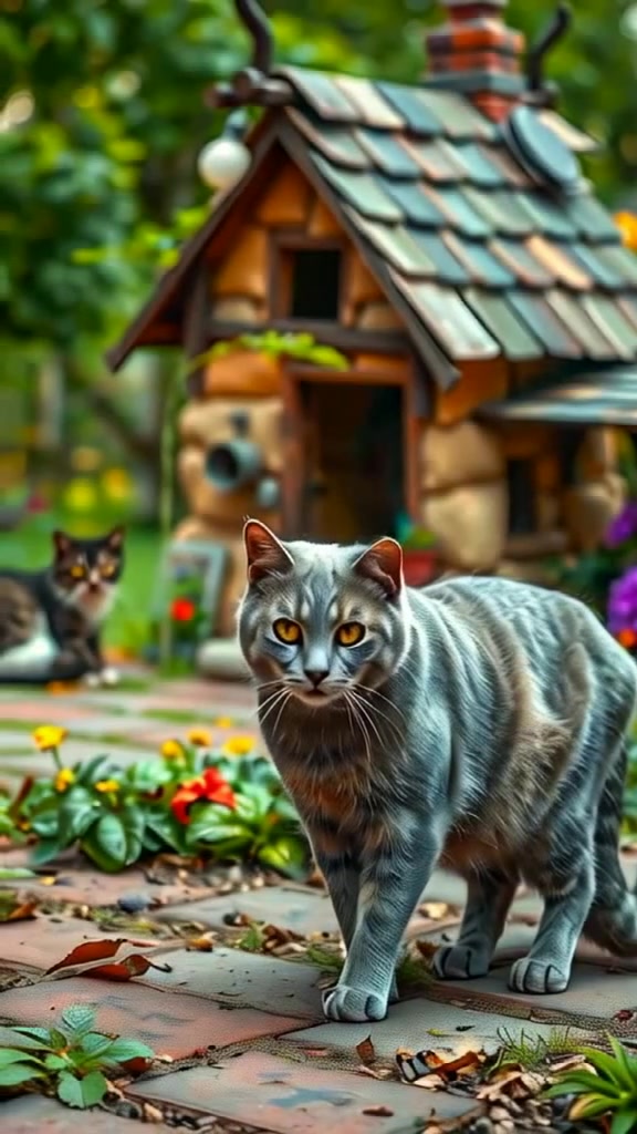 Persahabatan Tak Terduga: Kucing Liar dan Wanita Tua
