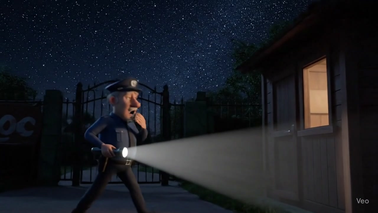 Guarding the Night: A Zoo's Serenity