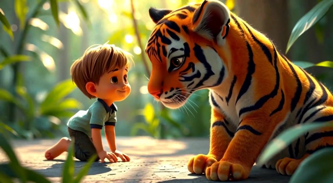Hen Baby vs Tiger Baby Showdown