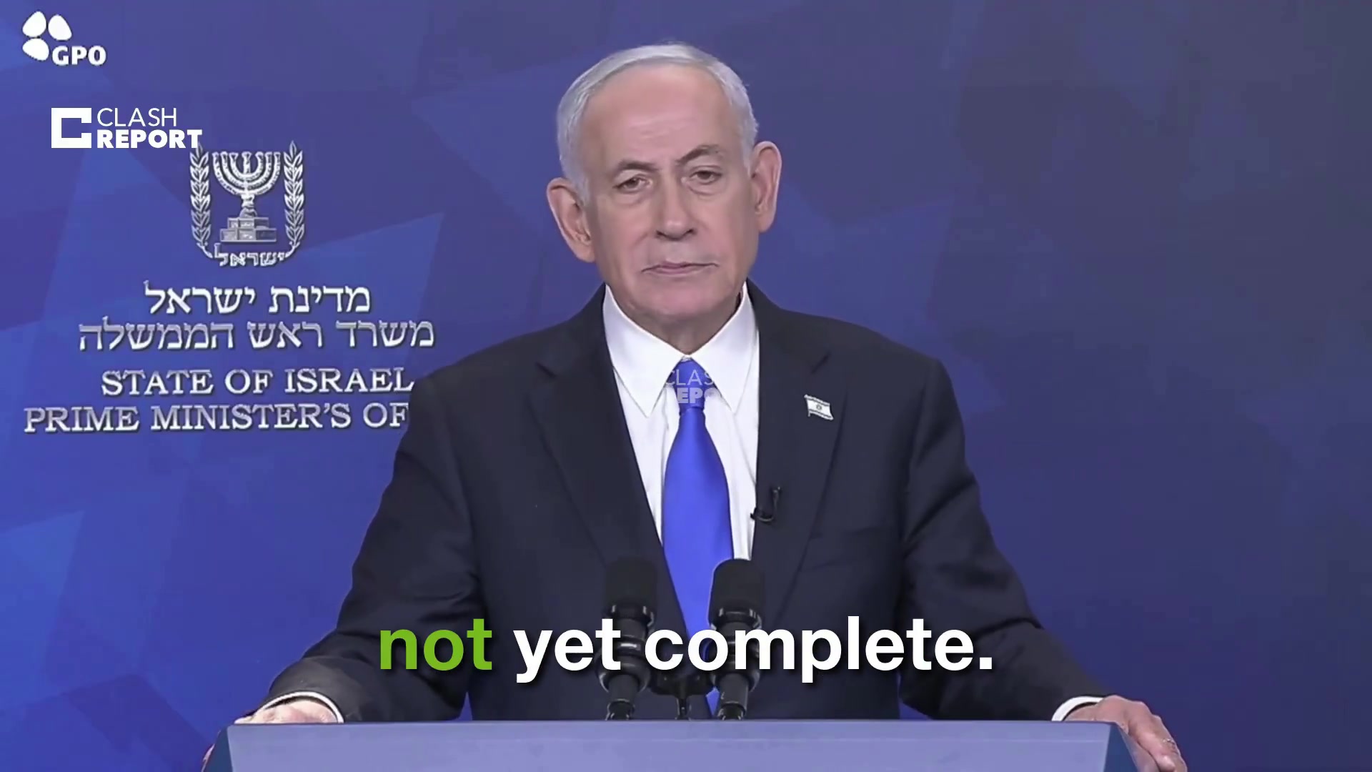 Netanyahu: Enriched Material to Leave Iran