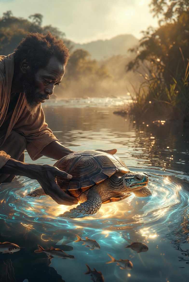 A Kind Act: Turtle's Journey Home