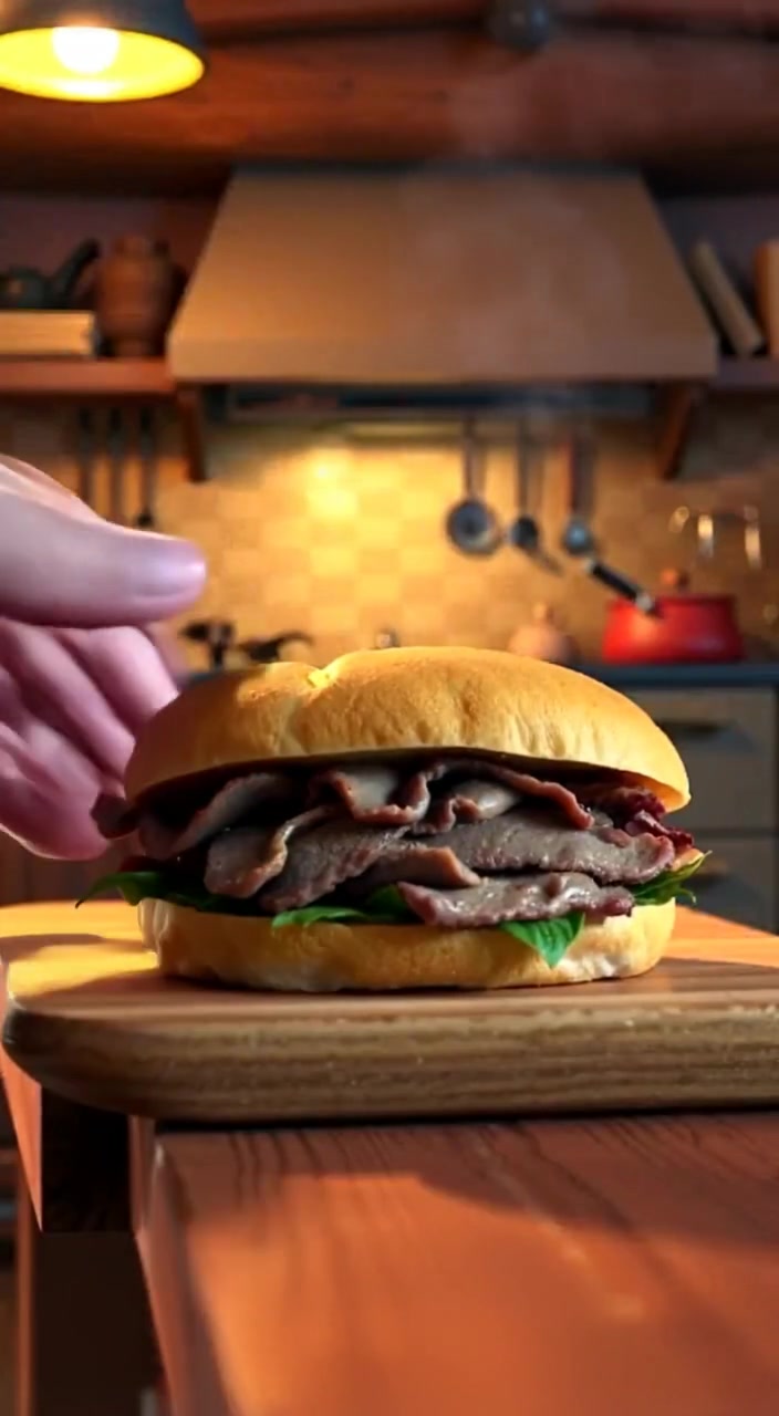 Gold Miniatures Cascade onto Toasted Bread in Ultra-Realistic ASMR Scene