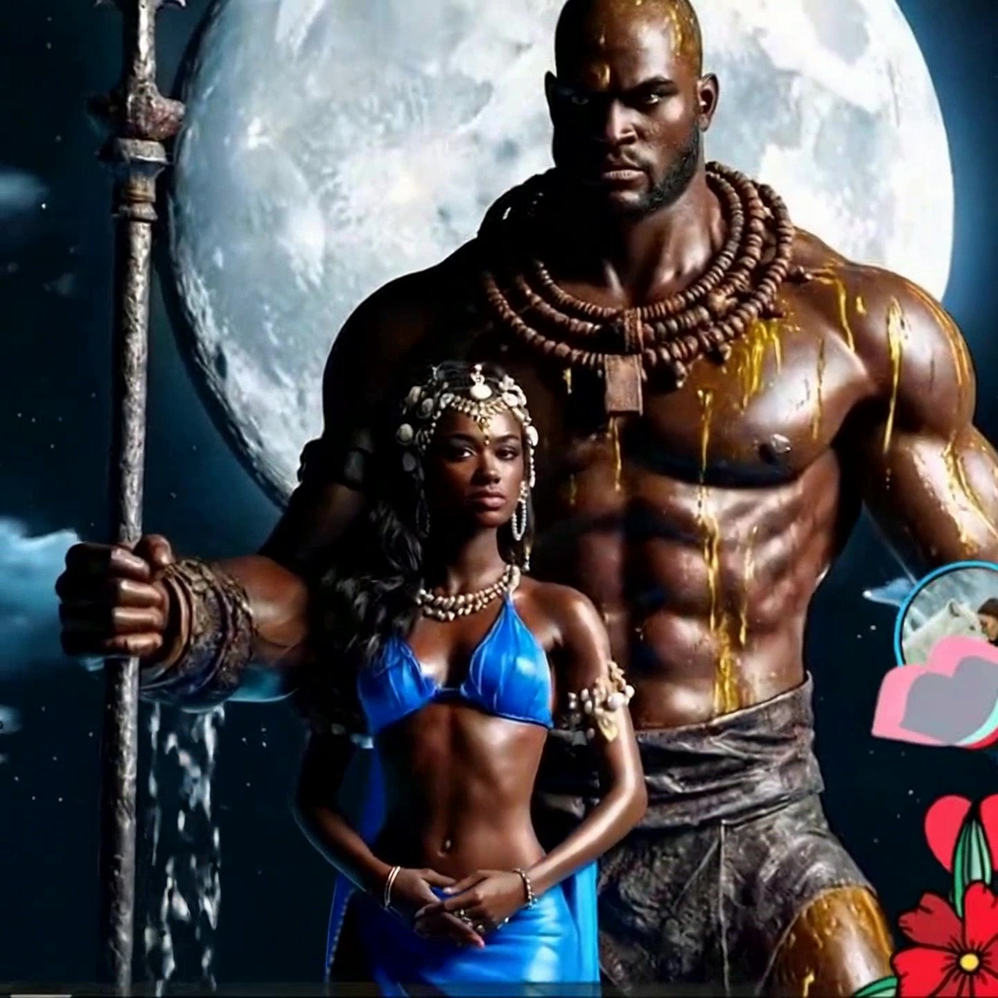 The Joyful Union of Olokun and Ogun