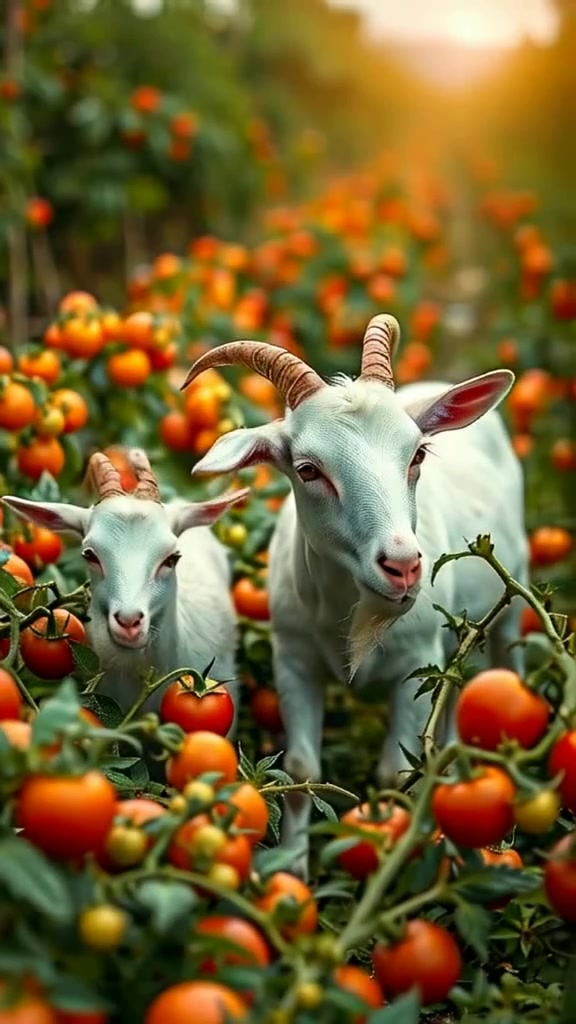 The Brave Goat and the Ferocious Bear