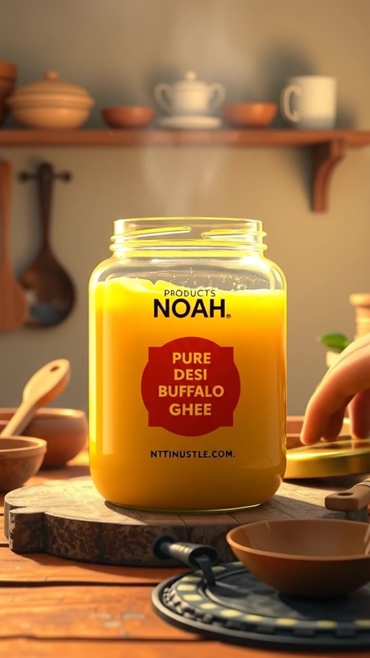 Journey of Purity: The Story of NOAH Products Buffalo Ghee