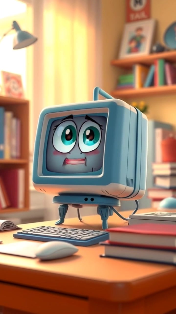 نكت كرتونية مضحكة عن الكمبيوتر