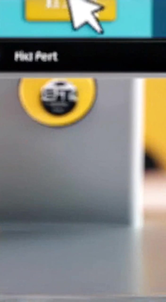 The cursor gently hovers over the like button as the video plays softly in the background.