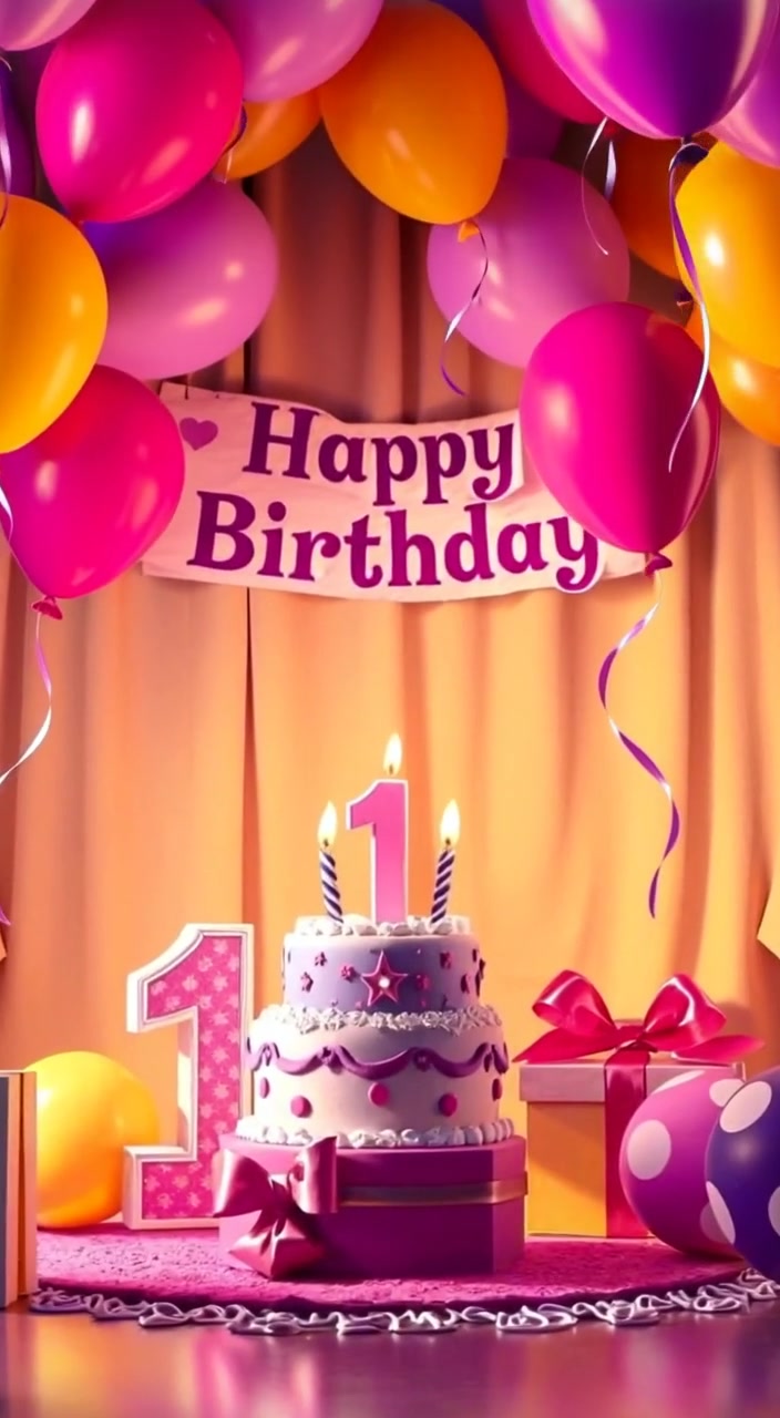 Nashwa's Magical 1st Birthday Celebration!
