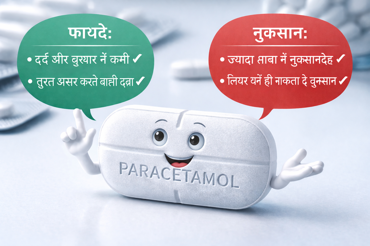 पैरासिटामोल: आपका सुपरहीरो दोस्त!