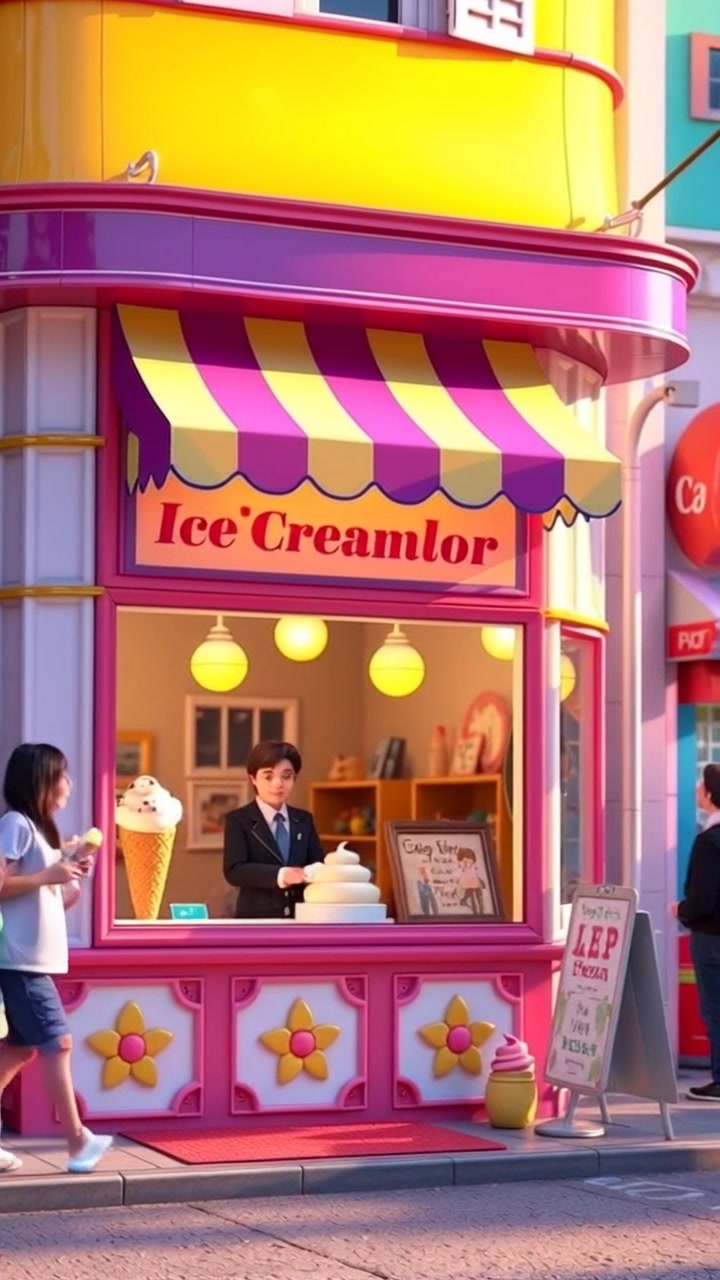 The Birth of the Ice Cream Cone