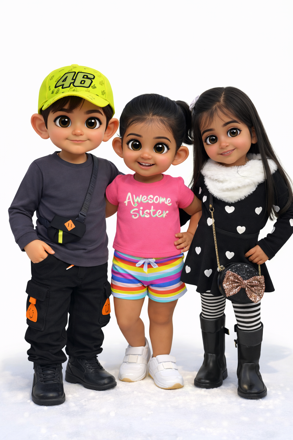 Aarish, Amaira & Samaira's Magical Adventure at the North Pole!