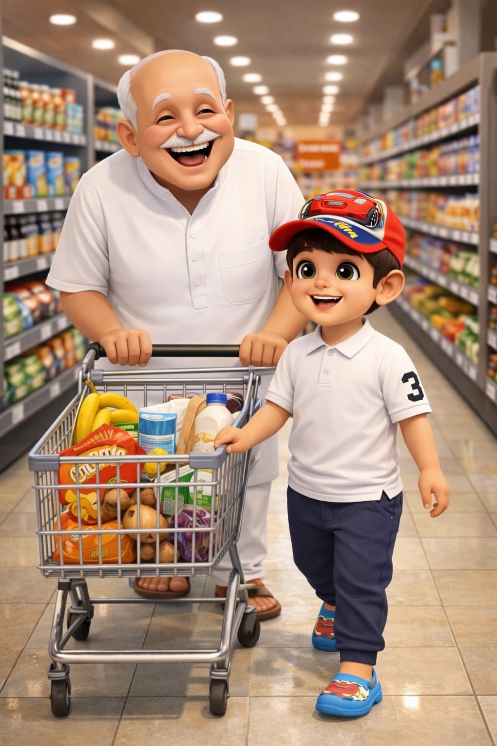 The Milk Decision: Aarish's Supermarket Adventure