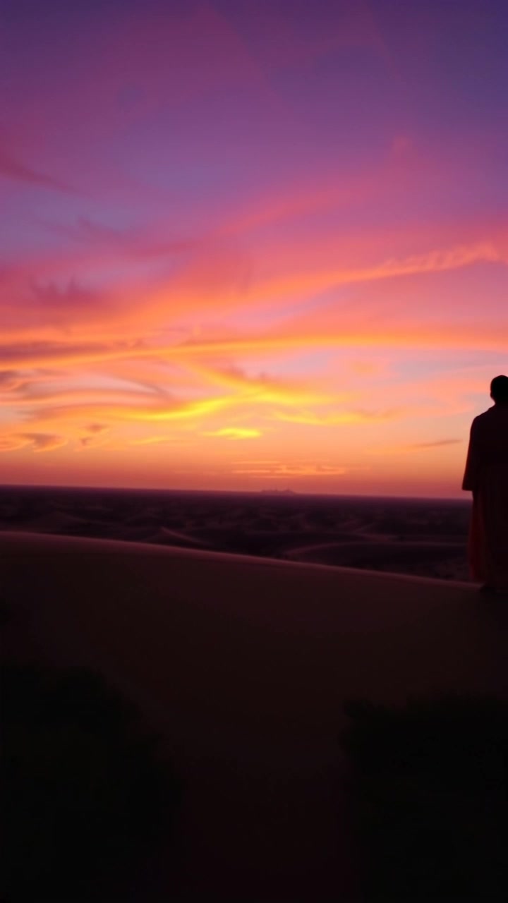 Whispers of the Ancient River: A Cinematic Tale at Sunset