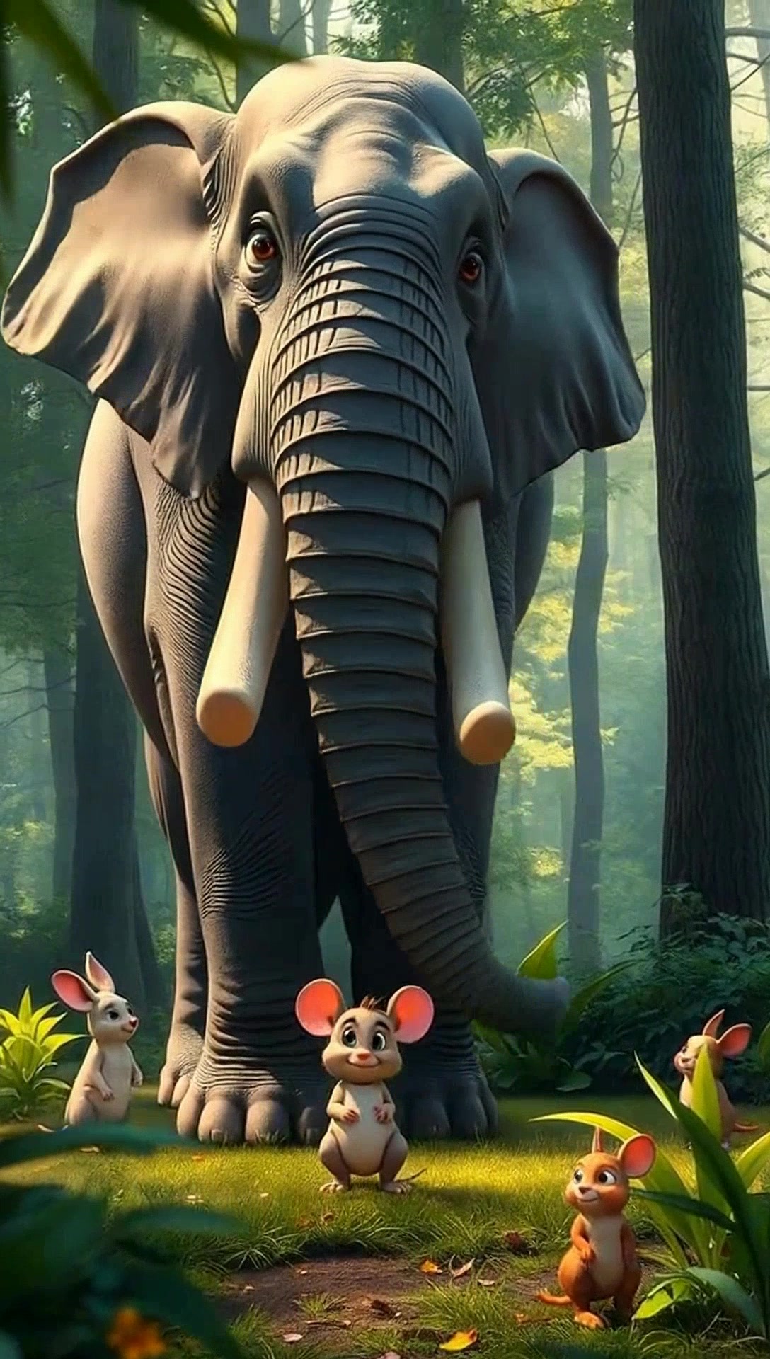 छोटे जानवरों की मदद