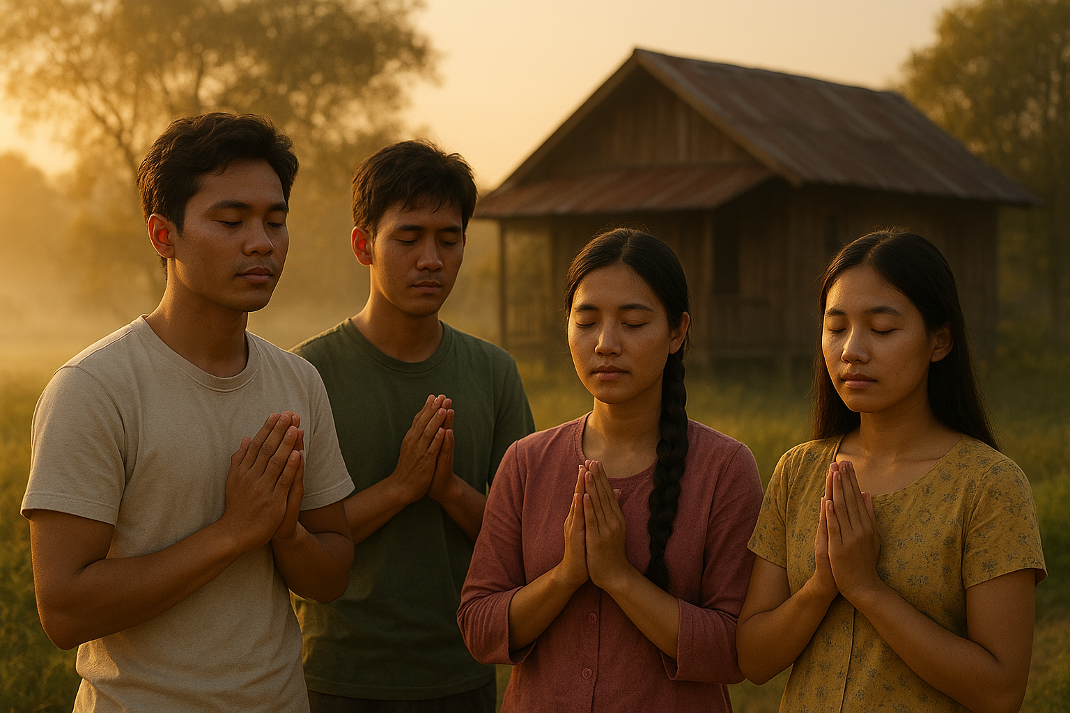 Whispers of the Breeze: A Sibling's Moment