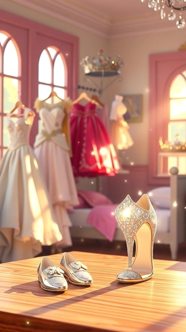 Princess Bella's Glittering Adventure in the Magical Surprise Room!