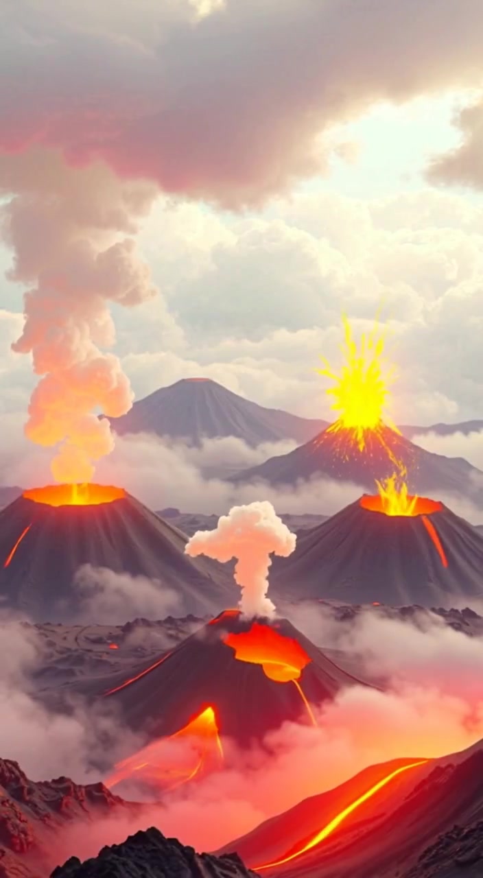 Inferno Majesty: The Fiery Lion of Volcanic Realms