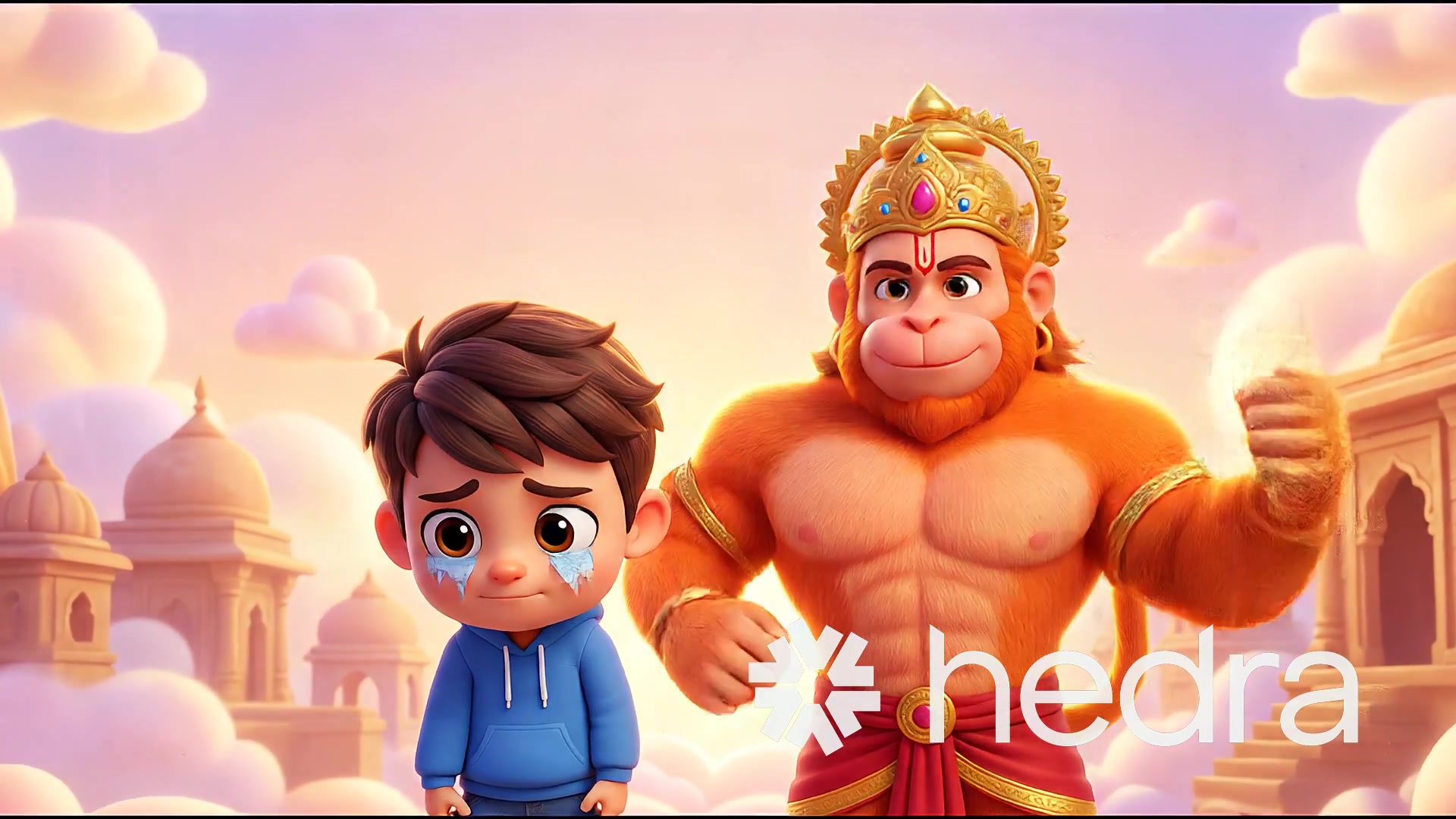 When I Feel Scared, I Remember Hanuman