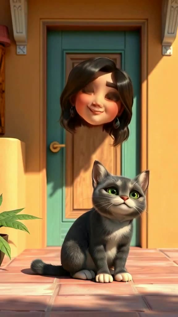 The Stray Cat's Surprise
