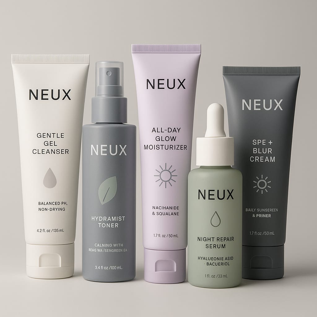 Introducing NEUX: Gender-Neutral Luxe Skincare for Everyone