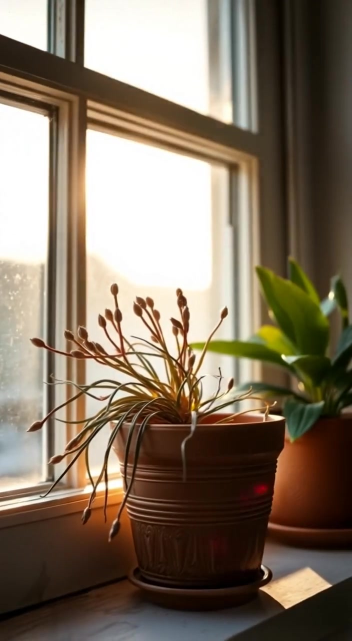 From Wilted to Thriving: A Plant Transformation Journey