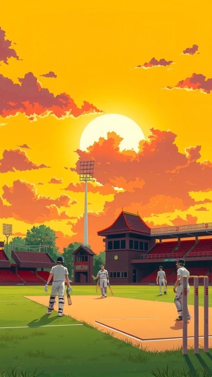 A Day at the Cricket Club - The Rise and Fall