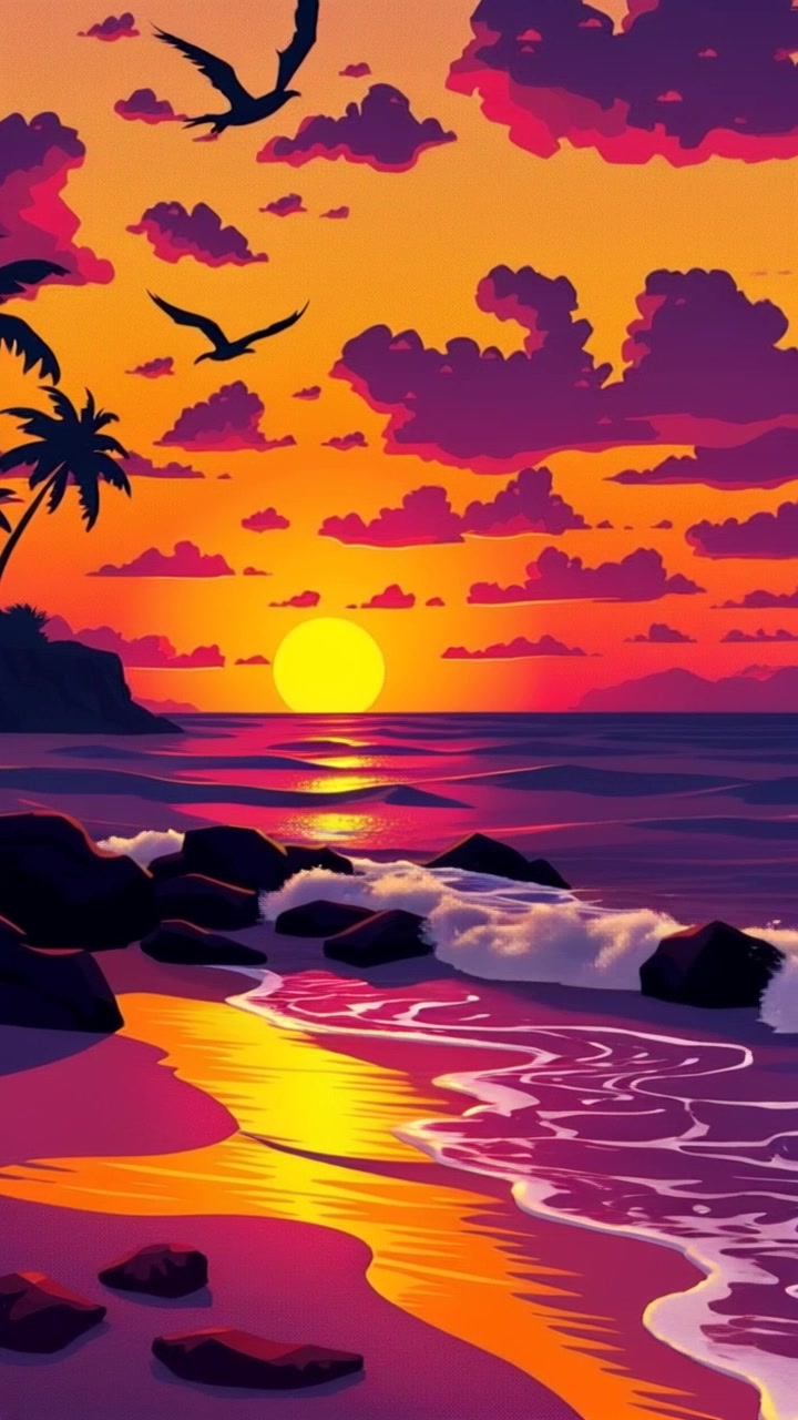 Breathtaking Sunset Views at Aloha Kai Luau