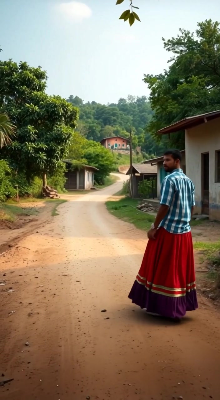 A Hardworking Village Woman with Two Kids