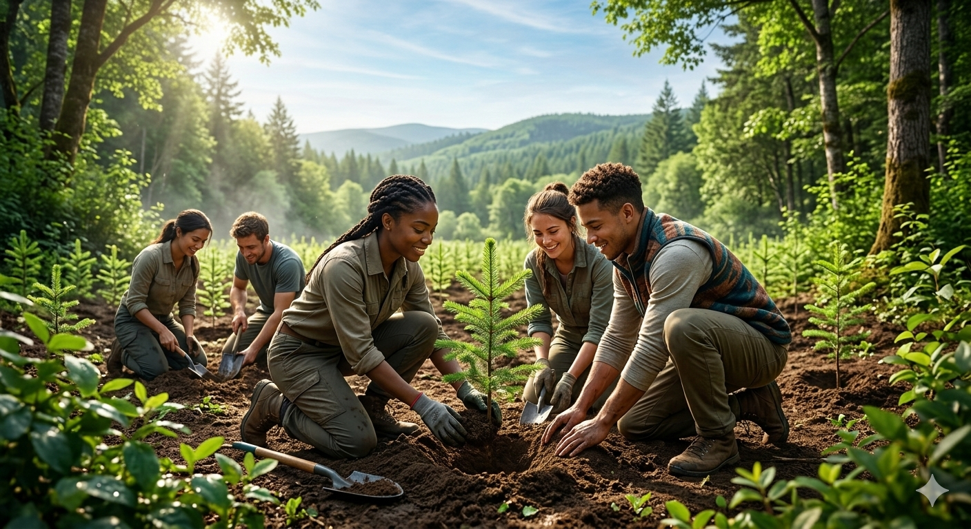 Hope in Action: Planting for a Greener Tomorrow