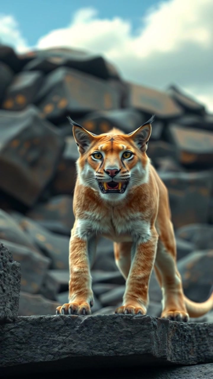 The Mighty Smilodon: Stealth Over Speed!