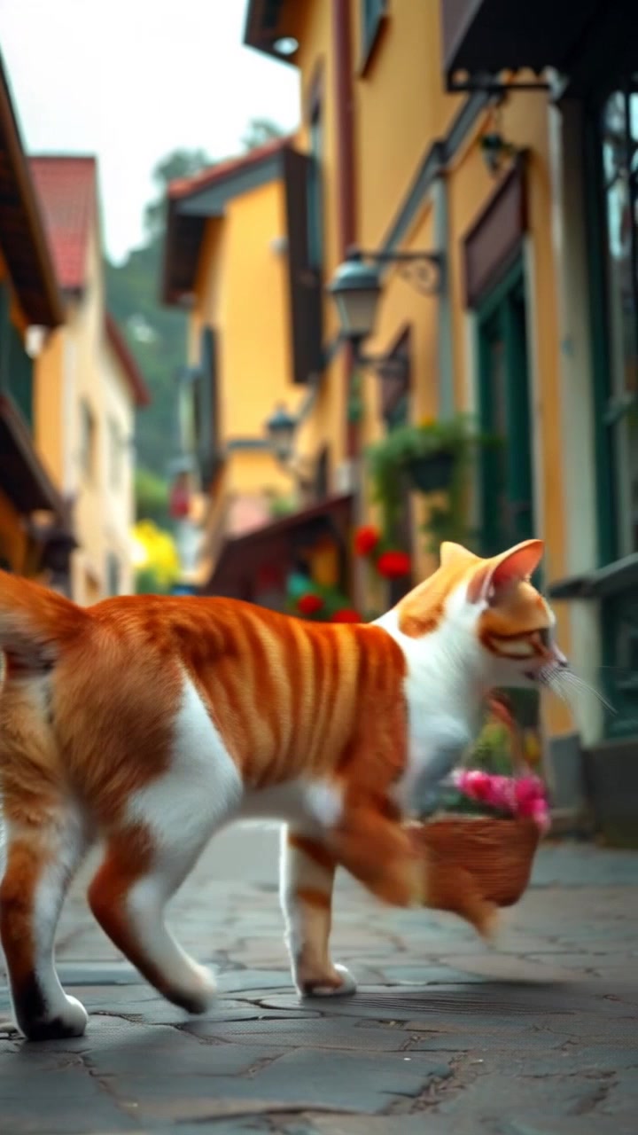 Senyuman Nenek Penjual Ikan dan Kucing Viral Pixel