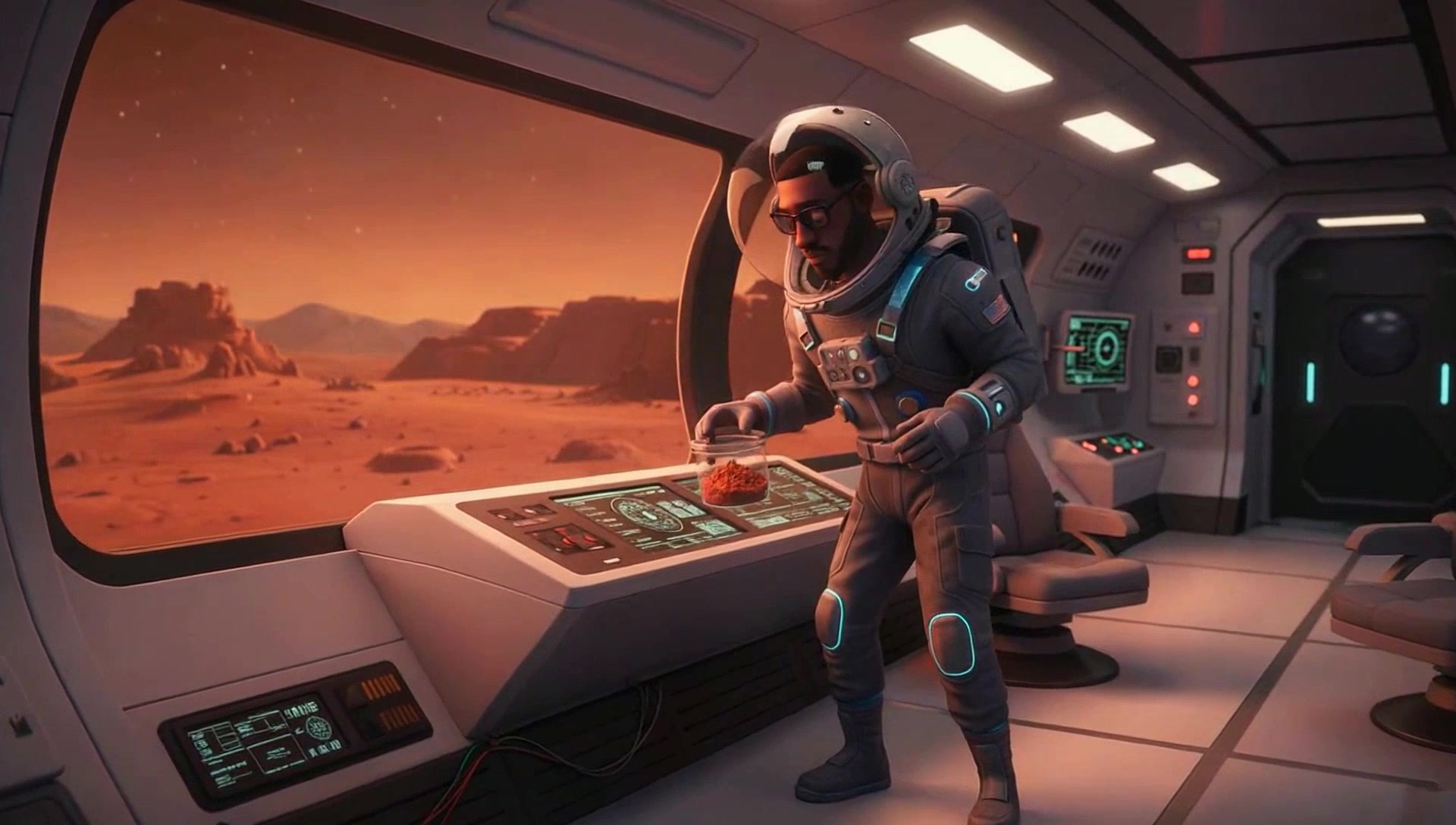 Cedric's Cosmic Apple: From Mars Dirt to Superpowers