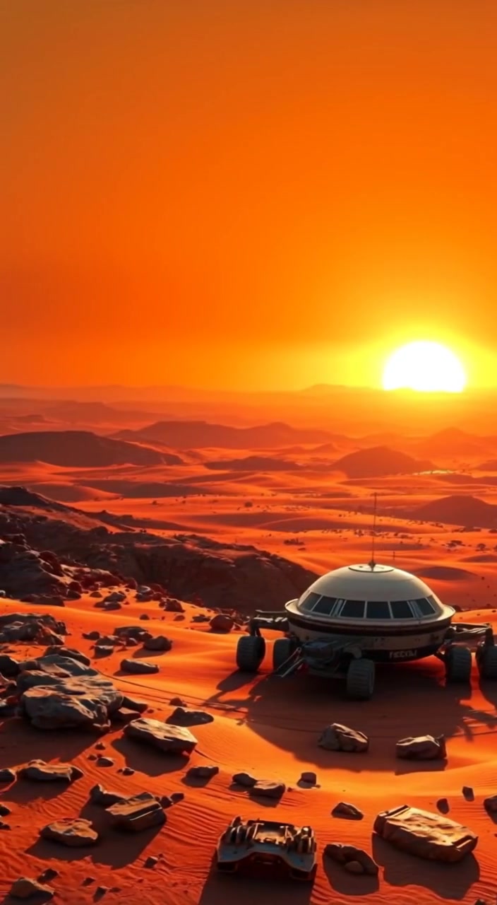 Emergence Above the Red Planet