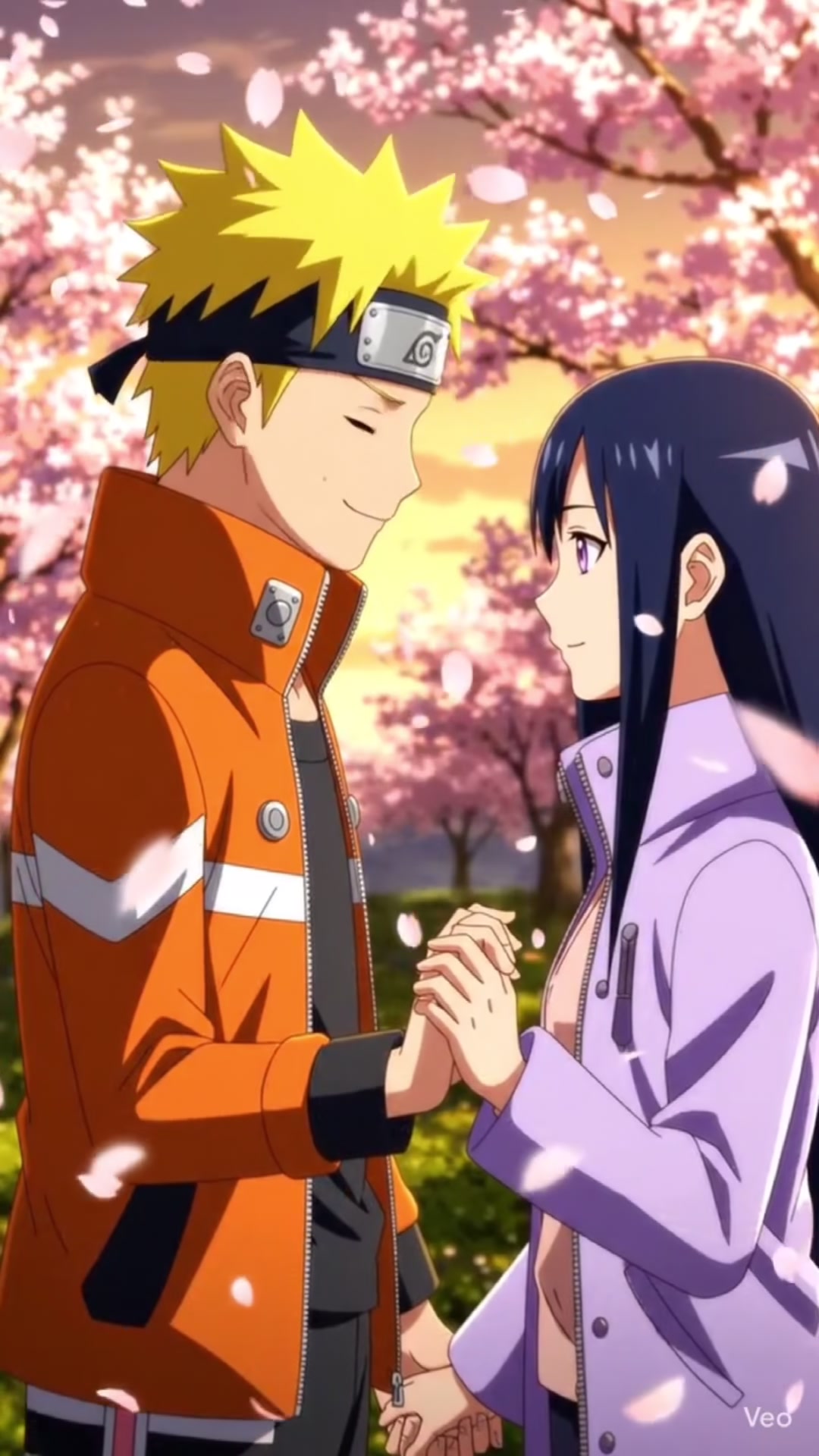 A Romantic Sunset with Naruto